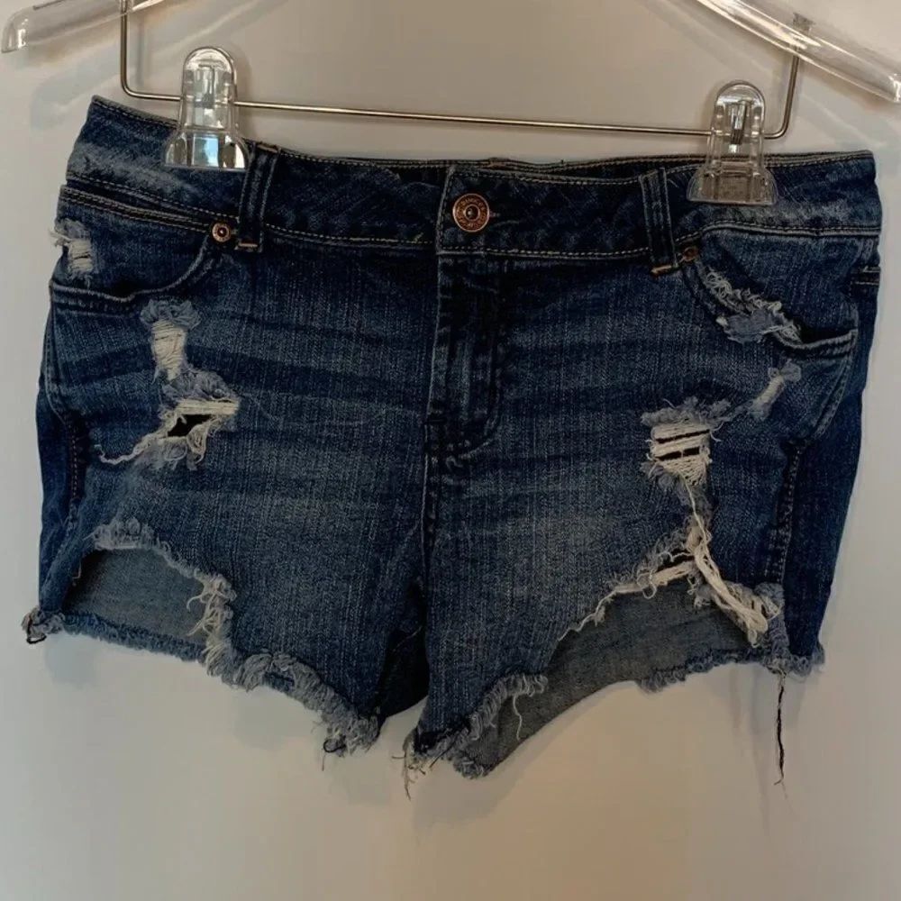 Maurices Distressed Denim Short